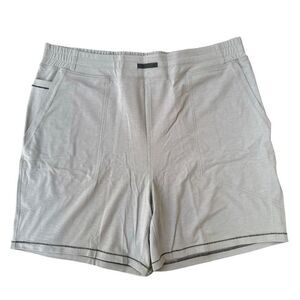 Lunya Lahgo Men’s light Gray Cotton blend shorts - Loungewear size XL New